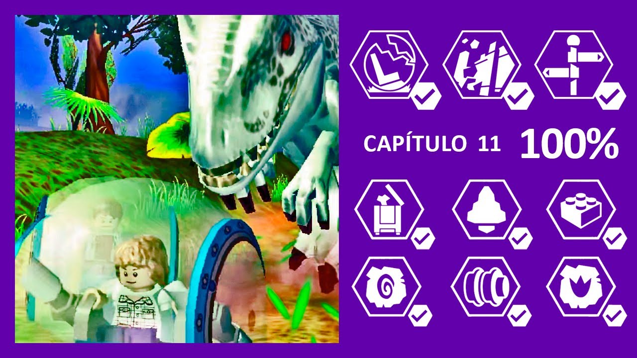 LEGO Jurassic World ANDROID #22 CAPÍTULO 10 100% 